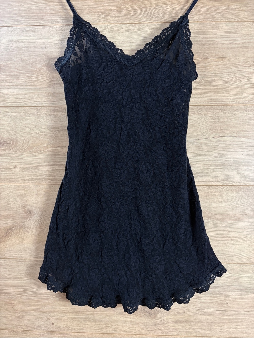 Hanky Panky Black Lace Chemise
